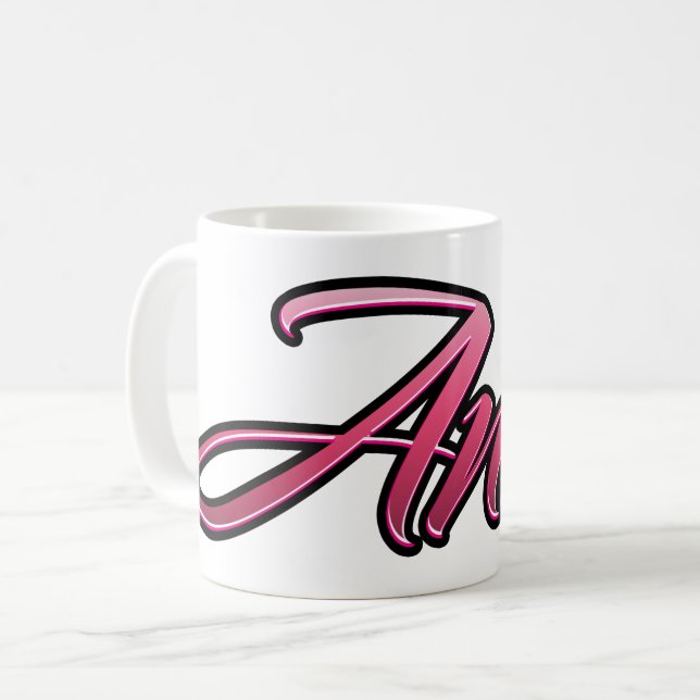 Anna faded pink Tasse Teetasse Kaffeetasse (Vorderseite Links)