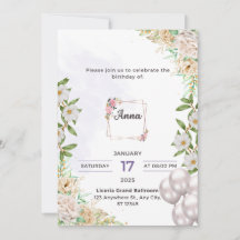 Anna-Geburtstagskarte