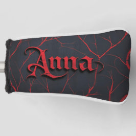 Anna in gothischer Schrift Golf Headcover