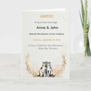 Anna & John – VEREINT in Liebe und Ehe Karte