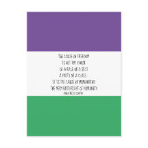 Anna Julia Cooper Quote Postcard