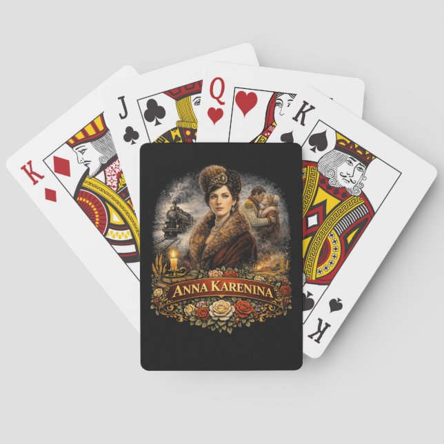 Anna Karenina Spielkarten (Rückseite)