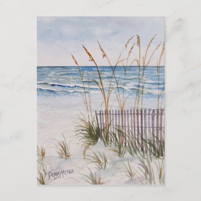 Anna Maria Island Beach Postkarte (Vorderseite)