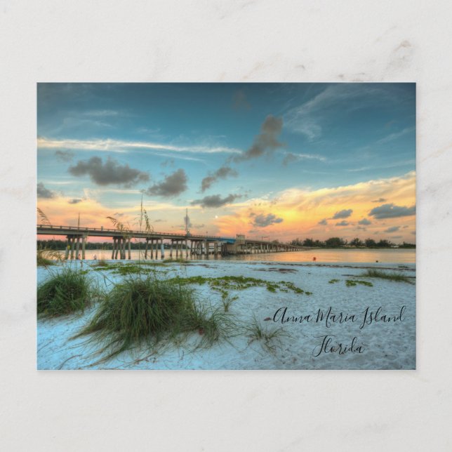 Anna Maria Island Florida Post Card Postkarte (Vorderseite)