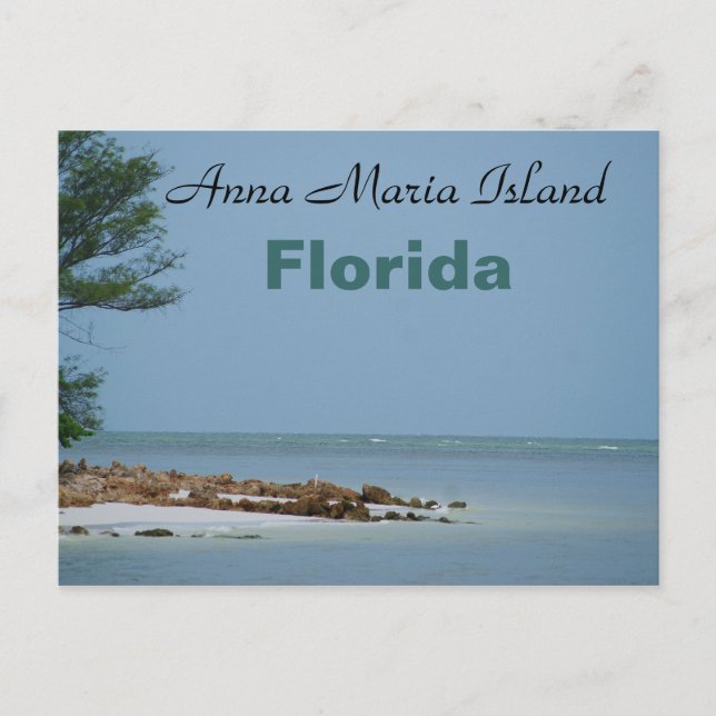 Anna Maria Island, Florida Postkarte (Vorderseite)