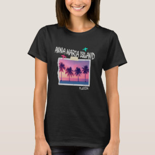 Anna Maria Island Florida Retro Surfer Vintager St T-Shirt