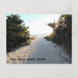 Anna Maria Island Florida - Strand - Sonne Postkarte