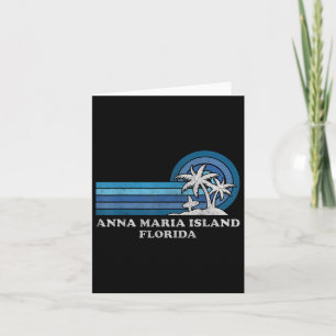 Anna Maria Island Florida Vintage Familien Sommerf Karte