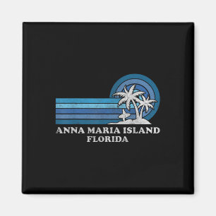 Anna Maria Island Florida Vintage Familien Sommerf Magnet