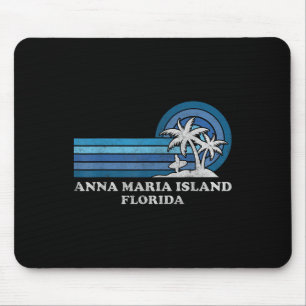 Anna Maria Island Florida Vintage Familien Sommerf Mousepad