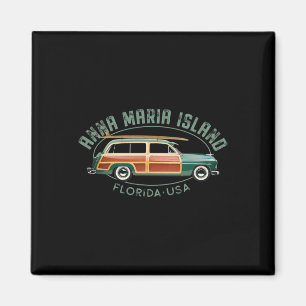 Anna Maria Island Florida Vintage Surfen Magnet