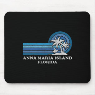 Anna Maria Island Florida Vintager Familienurlaub Mousepad