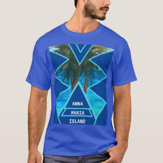 Anna Maria Island Palm Tree T - Shirt