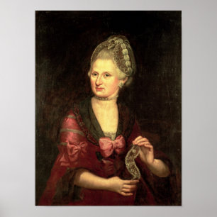 Anna Maria Mozart, nee Pertl Poster