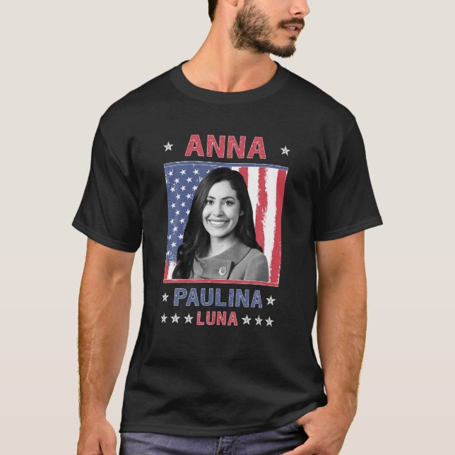 Anna Paulina Luna mexikanische Abgeordnete F T-Shirt (Vorderseite)