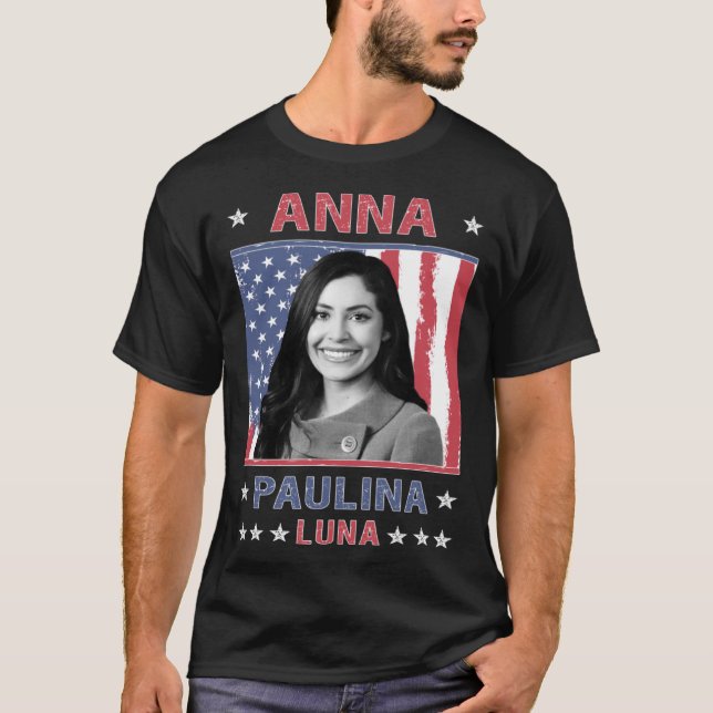 Anna Paulina Luna mexikanische Abgeordnete F T-Shirt (Vorderseite)
