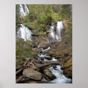 Anna Ruby Falls Georgia Poster