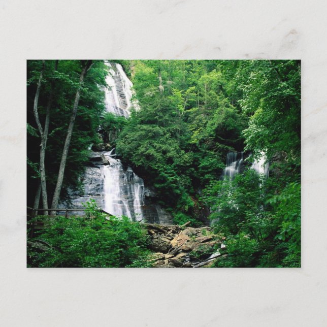 Anna Ruby Falls Postkarte (Vorderseite)