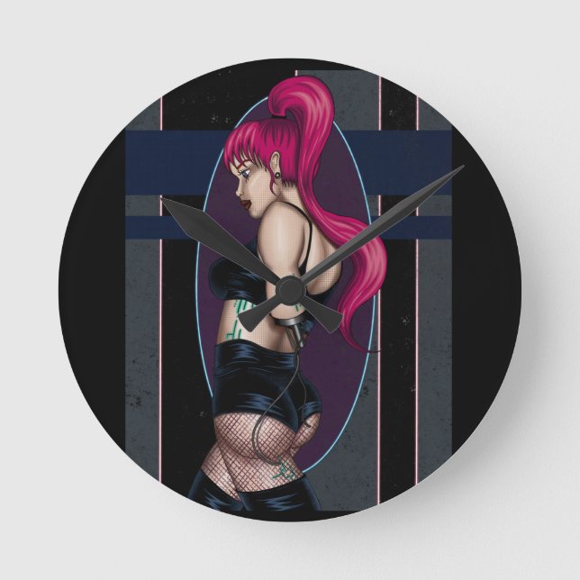 Anna Runde Wanduhr (Vorderseite)