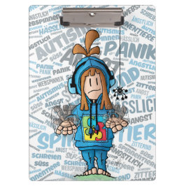 Anna - Spinne / Klemmbrett