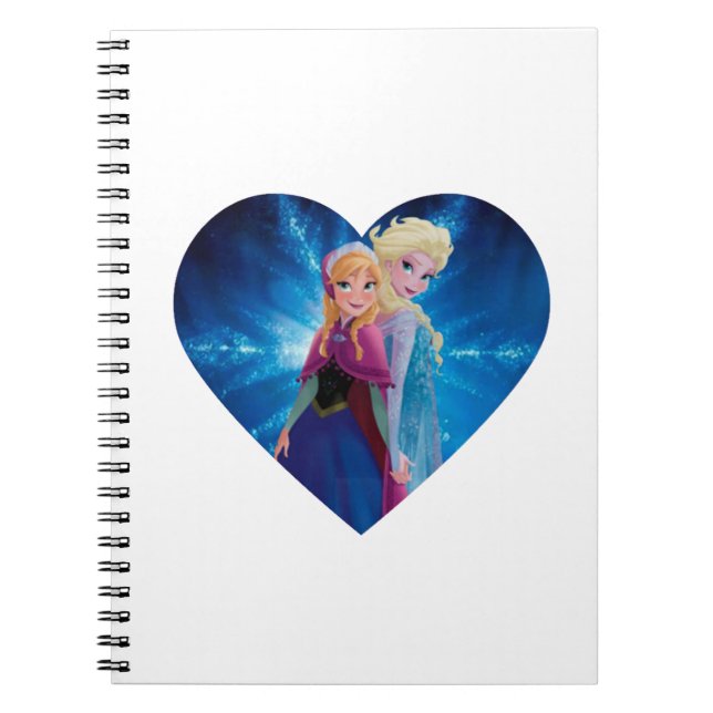 Anna und Elsa Frozen Notizblock (Vorderseite)