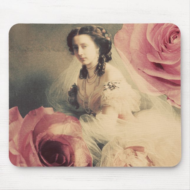 Anna von Hessen - Winterhalter - Mousepad (Vorne)