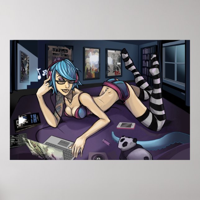 Anna-Zimmer Poster (Vorne)