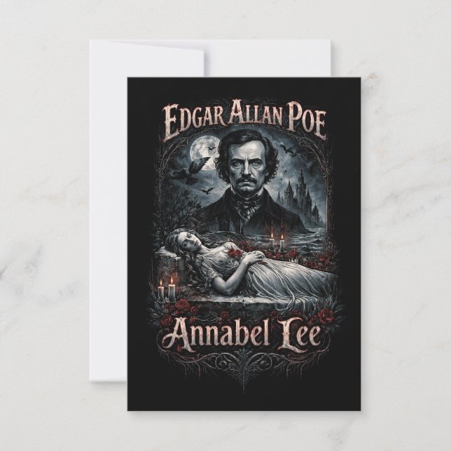 Annabel Lee Dankeskarte (Vorderseite)