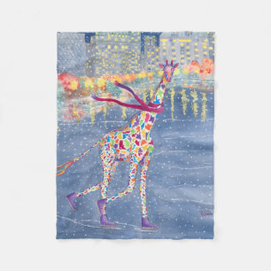Annabelle auf Eis-Fleece-Decke Fleecedecke
