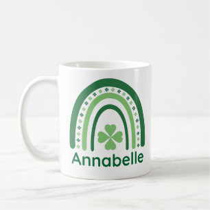 Annabelle Name Clover Boho Rainbow Kaffeetasse