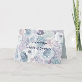 Annabelle Vintag Floral Couple's Polterabend Einladung