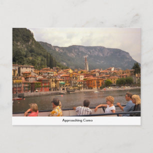 Annähernd Como Postkarte