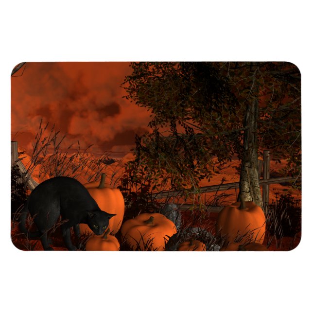 Annähernd Halloween Magnet (Horizontal)