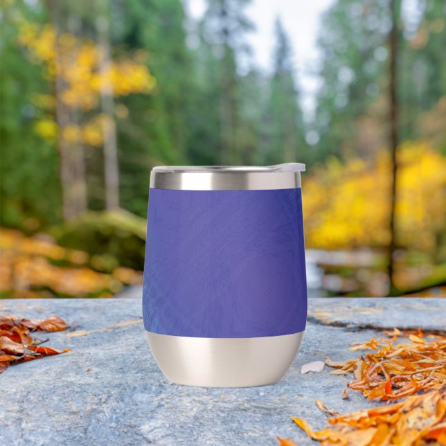 Annahme | Blue Indigo Violet Shibori Muster (Außenbereich)