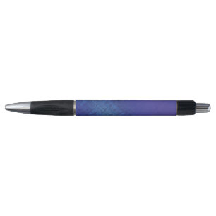 Annahme   Blue Indigo Violet Shibori Muster Kugelschreiber
