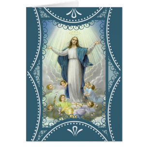 Annahme der gesegneten Jungfrau-Mary-Engel