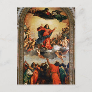 Annahme der Jungfrau, 1516-18 Postkarte