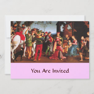 ANNAHME DES MAGI EINLADUNG