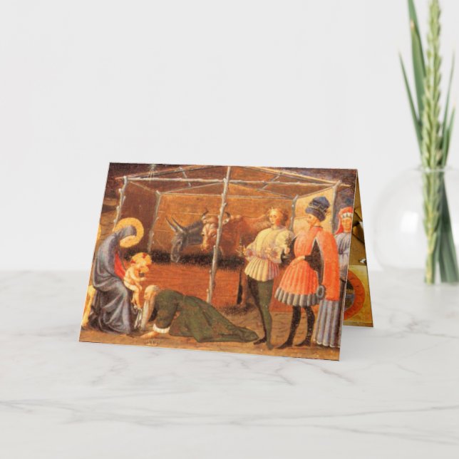 ANNAHME DES MAGI FEIERTAGSKARTE (Vorderseite)