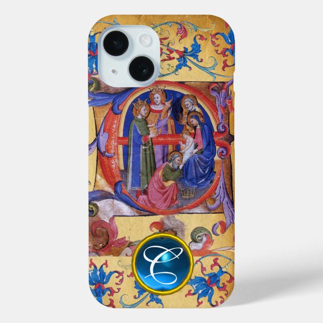 ANNAHME DES MONOGRAMM FÜR DAS PARCHMENT MAGI CHRIS Case-Mate iPhone HÜLLE (Rückseite)