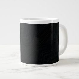 Annahme | Dunkle Abstrakte Textur Jumbo-Tasse