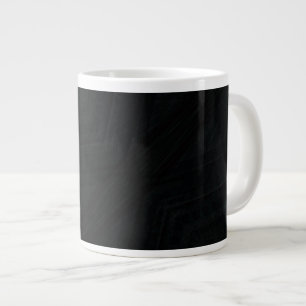 Annahme   Dunkle Abstrakte Textur Jumbo-Tasse