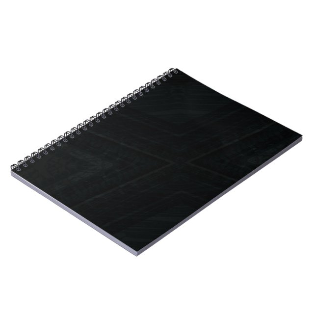 Annahme | Dunkle Abstrakte Textur Notizblock (Linke Seite)