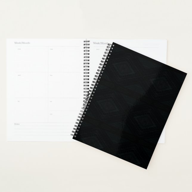 Annahme | Dunkle Abstrakte Textur Planer (Anzeige)