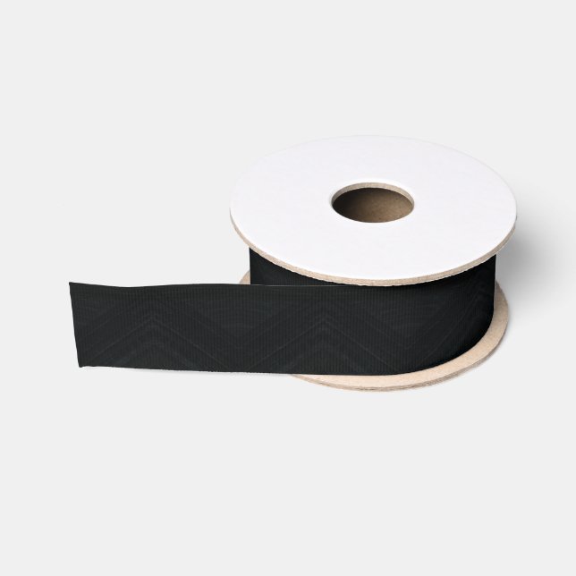 Annahme | Dunkle Abstrakte Textur Ripsband (Spule)
