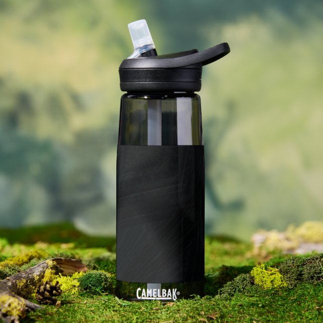 Annahme | Dunkle Abstrakte Textur Trinkflasche (Außenbereich)