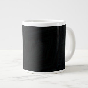 Annahme   dunkle geometrische Textur Jumbo-Tasse