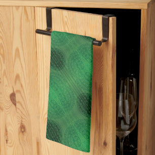 Annahme   Medaillen für grüne Meditation Geschirrtuch