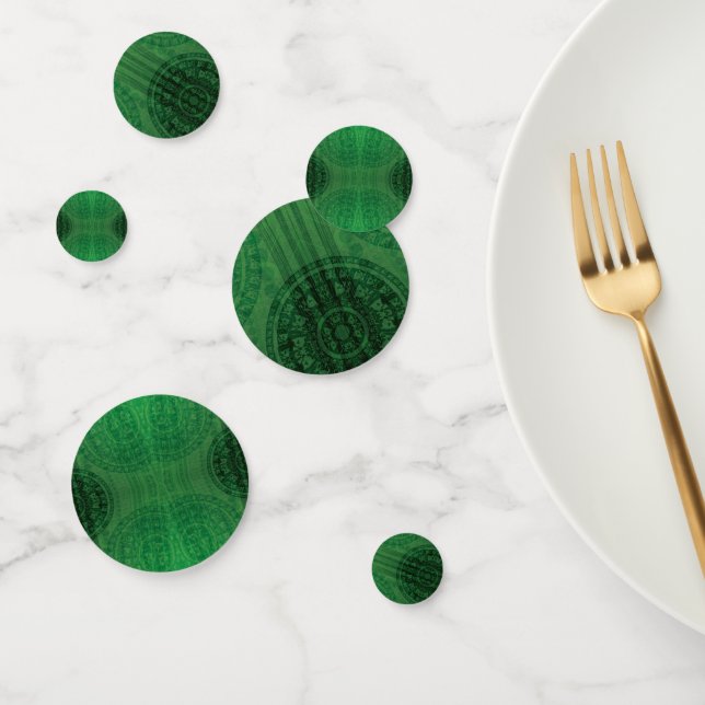 Annahme | Medaillen für grüne Meditation Konfetti (Gruppe)