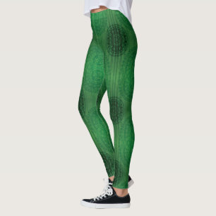 Annahme   Medaillen für grüne Meditation Leggings